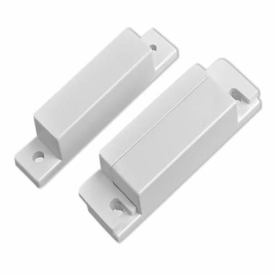 Sensor Magnetico Puerta Con Bornera 31mm Blanco