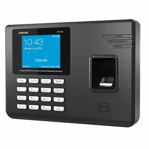 Control De Accesos Y Horario Wifi Anviz Gc150 Salida Rele Biometrico. Pantalla Lcd Full Color De 2.8 Pulgadas. Tcp/ip + Wifi