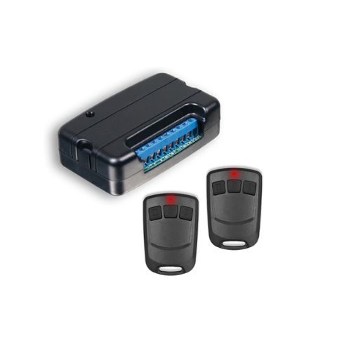 Receptor Inalámbrico De Tres Canales Con Dos Transmisores Tx-200.