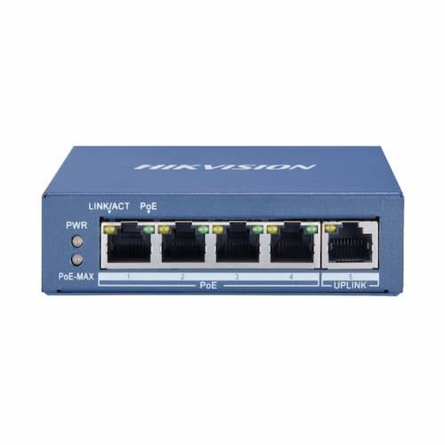 Switch 4 Puertos Poe No Administrable Gigabit + 1 Puerto Up-link - Poe 30w Store-and-forward Switching