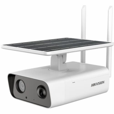 Solar-powered Security Camera Setup 4mp Marca Hikvision