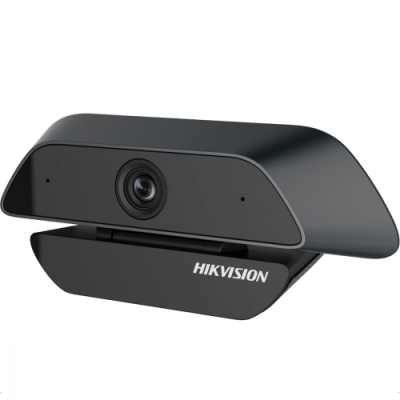 Cámara Webcam Usb 2mpx 1080p Lente Baja Distorsión Mic Incorporado Hikvision
