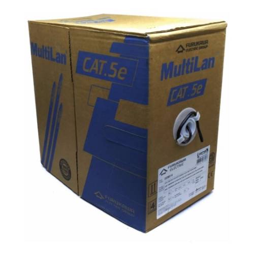 Cable Furukawa Utp Cat5e Multilan X305mt Negro Exterior Cod. 23200110