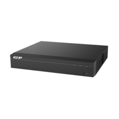 Nvr Ez-ip 8ch 6mpx/80mbps 1hdd H.264 Poe