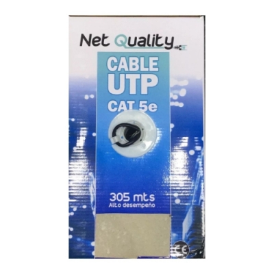 Netquality Cable Utp Apto Exterior Caja X 305mts.
